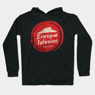 Cosplay Parody Pizza Hut Vintage Music Lovers - Enrique Iglesias Tour 2023 Hoodie